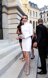 Emma Roberts - Versace Fashion Show, Paris 6/30/13