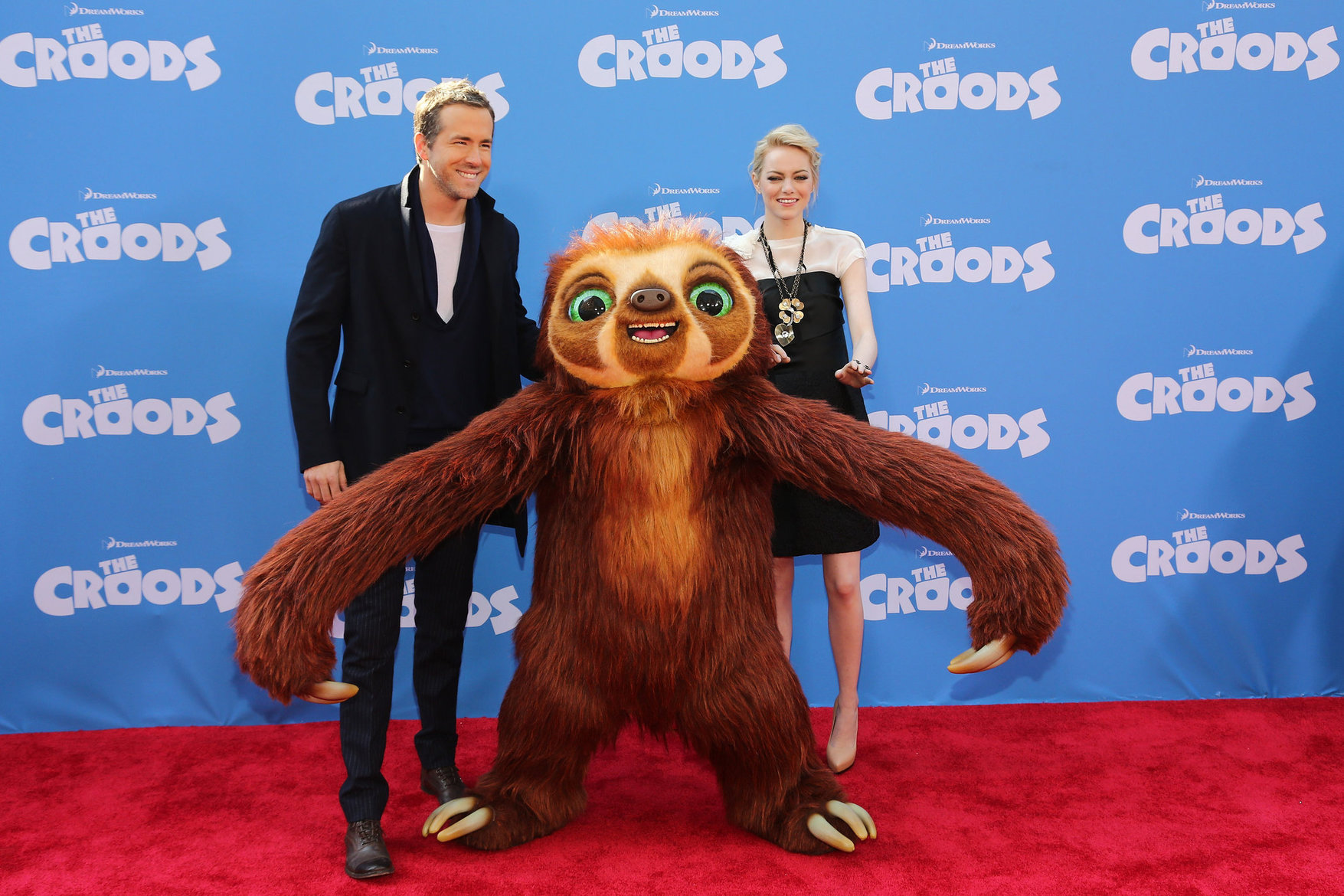 Emma Stone 'The Croods' premiere in NYC 3/10/13 