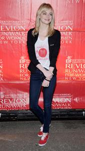 Emma Stone Revlon Run/Walk For Women in New York City - May 4, 2013 