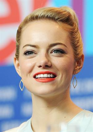 Emma Stone  'The Croods' photocall at 63rd Berlinale Int. Film Festival in Berlin 2/15/13 