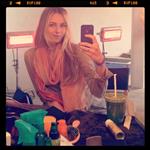 Valentina Zelyaeva taking a selfie