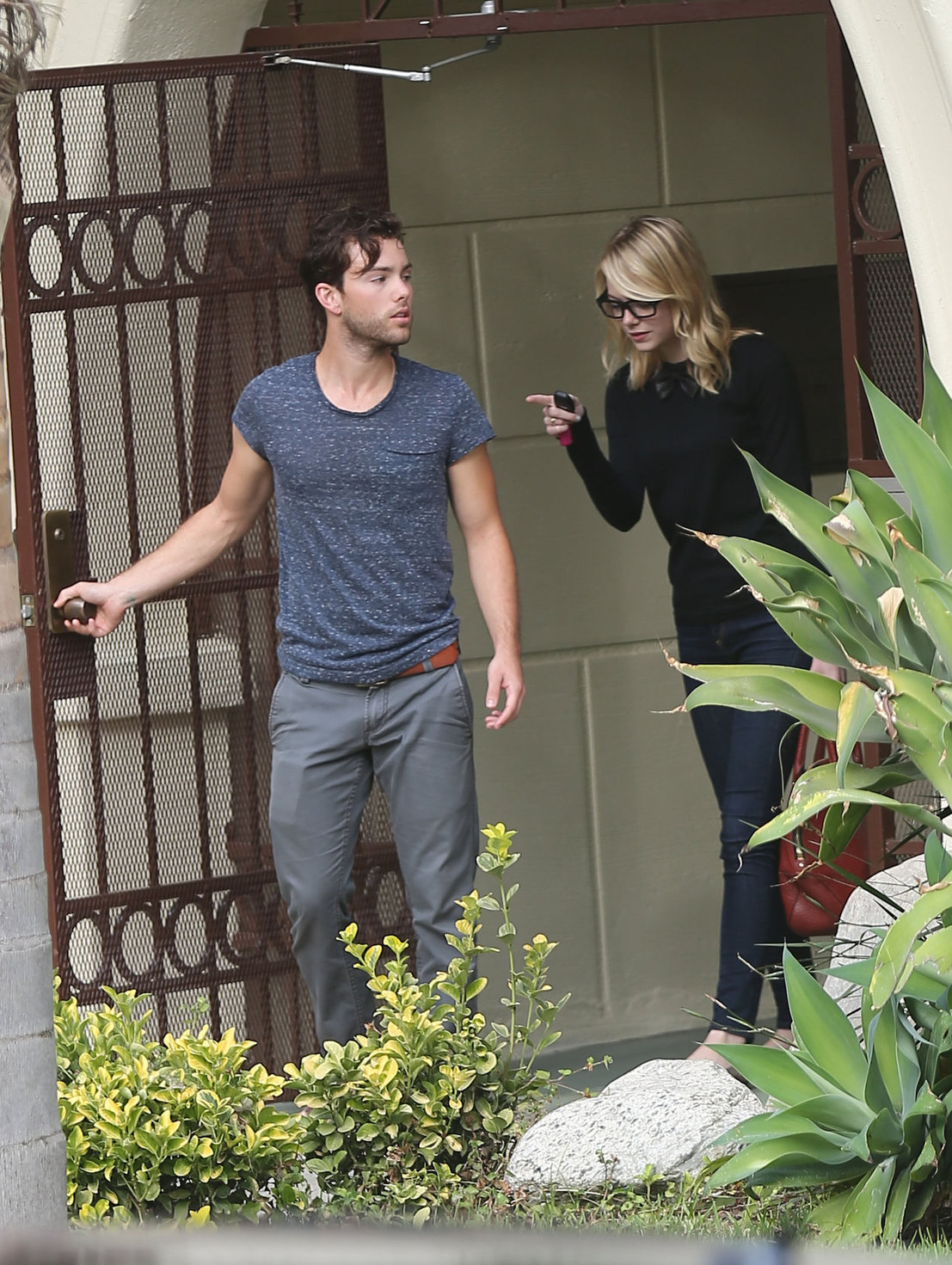 Emma Stone out and about in Hollywood 10/9/12 