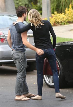 Emma Stone out and about in Hollywood 10/9/12 