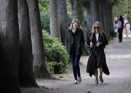 Emma Stone Pictures Emma Stone at Musee Rodin in Paris - October 4,2012