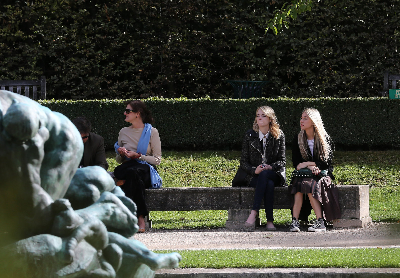 Emma Stone at Musee Rodin in Paris - October 4,2012 