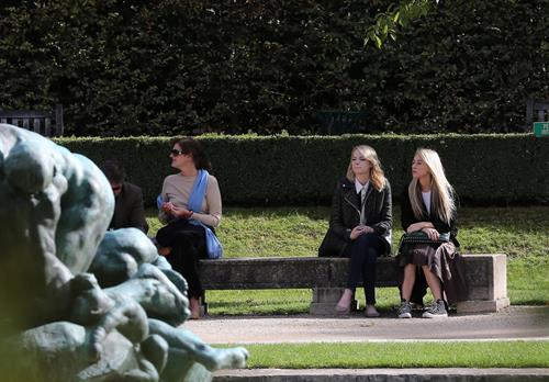 Emma Stone at Musee Rodin in Paris - October 4,2012 