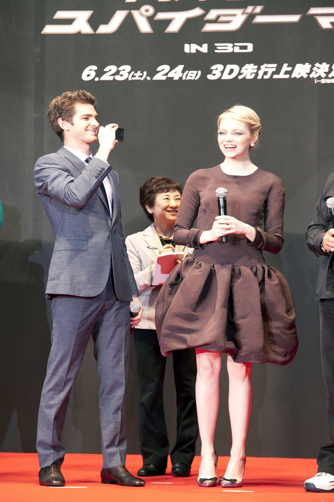 Emma Stone - The Amazing Spider-Man Press Conference in South Korea, June 14, 2012