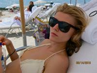 Maryna Linchuk in a bikini