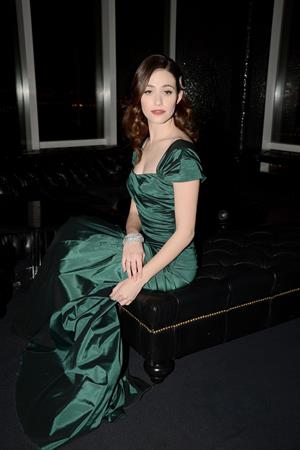 Emmy Rossum Manhattan Magazine Cover Party in New York, January 16, 2013 