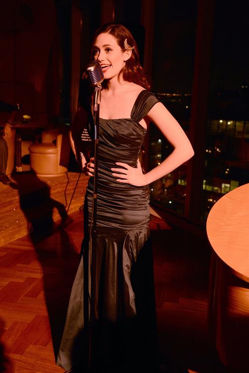 Emmy Rossum Manhattan Magazine Cover Party in New York, January 16, 2013 