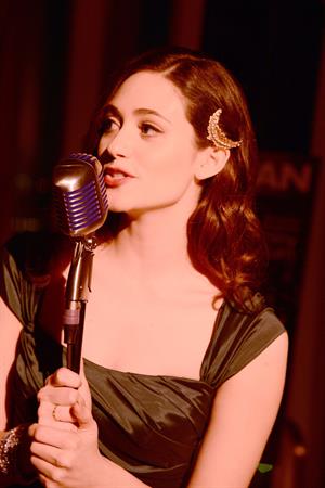 Emmy Rossum Manhattan Magazine Cover Party in New York, January 16, 2013 