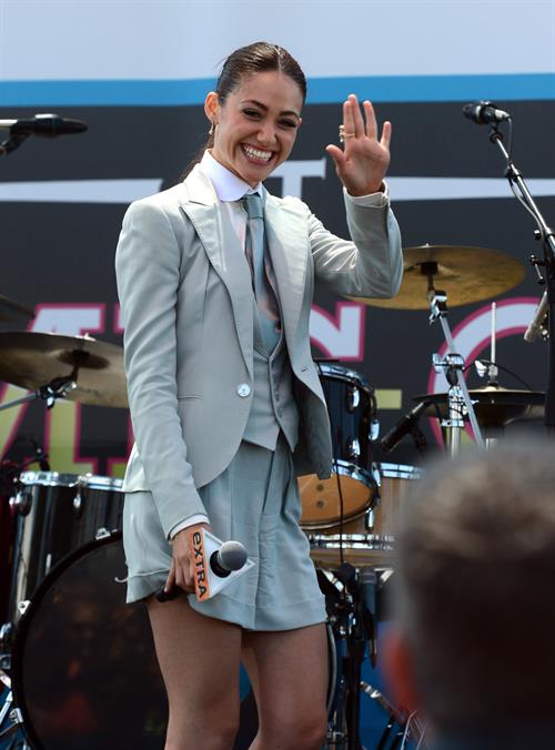 Emmy Rossum - Comic-Con day promoting 'Shameless' on July 14, 2012