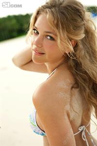 Esti Ginzburg in a bikini