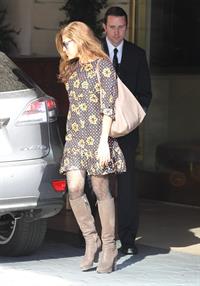 Eva Mendes in West Hollywood on February 13, 2013