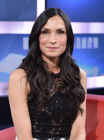 Famke Janssen Appears On  George Stroumboulopoulos Tonight  -- Toronto, Apr. 16, 2013 