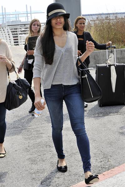 Freida Pinto - Arrives in Venice for the 69th Venice Film Festival - September 6, 2012