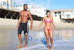 Gabrielle Union Enjoys a beach outing (September 21, 2013) 