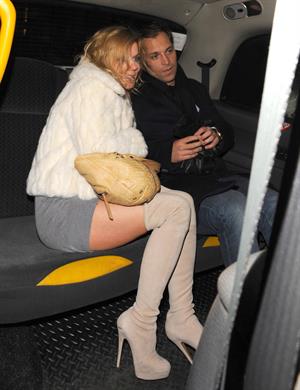 Geri Halliwell 'Viva Forever' at the Piccadilly Theatre in London 12/18/12 