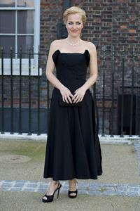 Gillian Anderson Fashion Rules Exhibition launch party in London July 4, 2013 