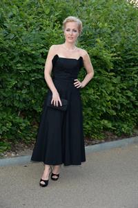 Gillian Anderson Fashion Rules Exhibition launch party in London July 4, 2013 