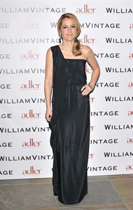 Gillian Anderson attends private dinner hosted by William Vintage February 8, 2013 in London 