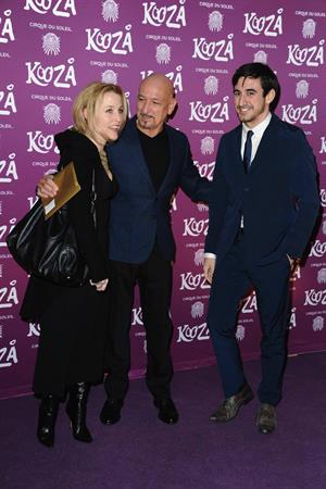 Gillian Anderson - Cirque Du Soleil's Kooza 1/8/13  