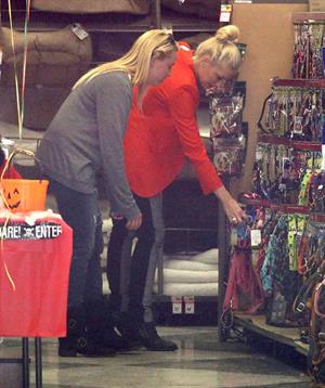 Gwen Stefani Spotted entering a store in Studio City (October 13, 2012) 