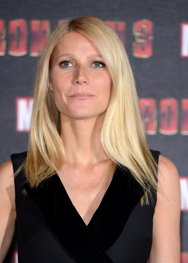 Gwyneth Paltrow  Iron Man 3  Photocall in London -- Apr. 17, 2013 