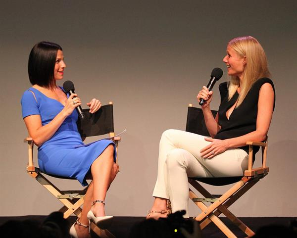 Gwyneth Paltrow attends 'Meet The Developer' at the Apple Store Soho in NY May 7, 2013 