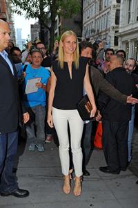 Gwyneth Paltrow attends 'Meet The Developer' at the Apple Store Soho in NY May 7, 2013 