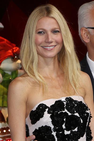 Gwyneth Paltrow Printemps Christmas Decorations Inauguration In Paris -- Nov. 7, 2013 