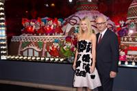 Gwyneth Paltrow Printemps Christmas Decorations Inauguration In Paris -- Nov. 7, 2013 