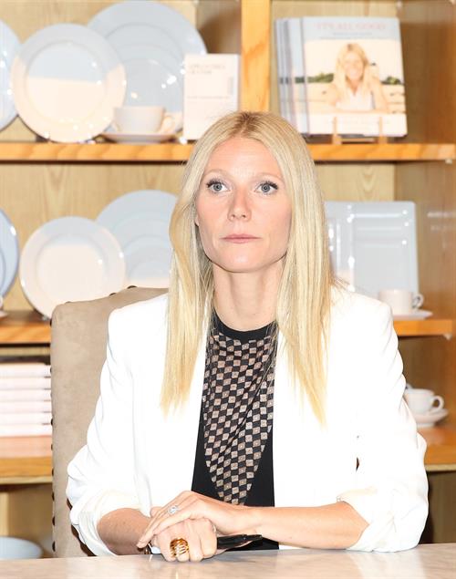 Gwyneth Paltrow Book signing at Williams-Sonoma in Beverly Hills on Apr. 5, 2013 