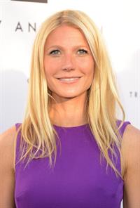 Gwyneth Paltrow Tracy Anderson flagship studio opening in Brentwood 4/4/13 