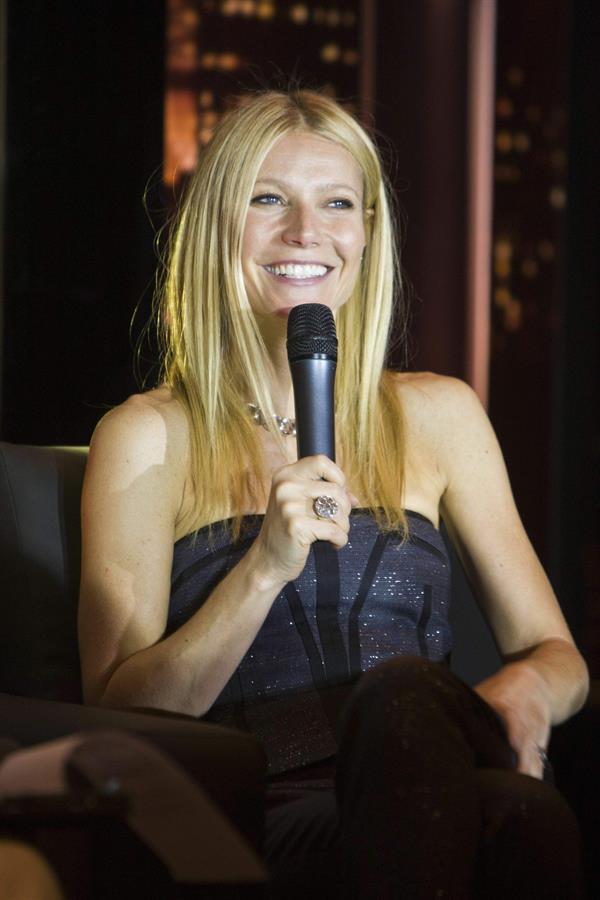 Gwyneth Paltrow makes an in store appearance for Boss Nuit at Paris Gallery, Dubai Mall on December 5, 2012 