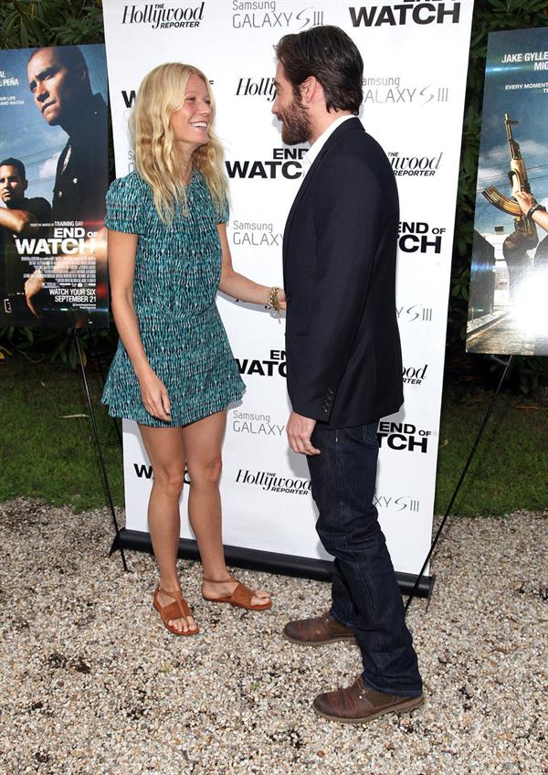 Gwyneth Paltrow - End of Watch private Hamptons screening on August 19, 2012