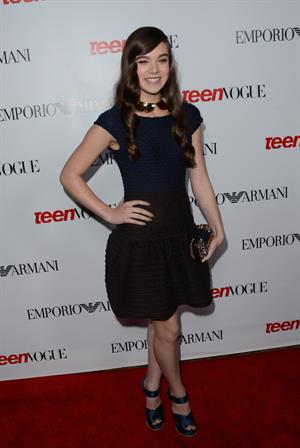 Hailee Steinfeld attends Teen Vogue 10th anniversary Young Hollywood party Beverly Hills 9/27/12 
