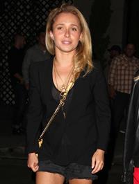Hayden Panettiere leaving a Nightclub in Hollywood on July 26, 2013
