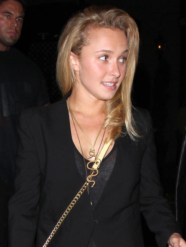 Hayden Panettiere leaving a Nightclub in Hollywood on July 26, 2013