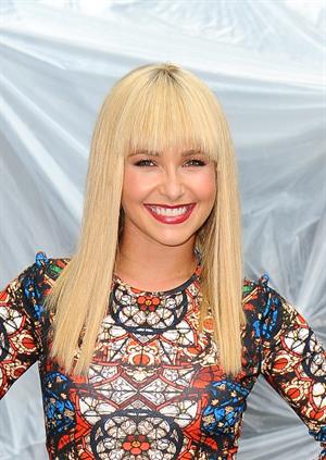 Hayden Panettiere - The Late Show arrival 8/28/13  