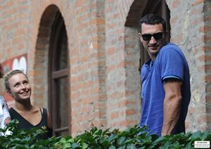 Hayden Panettiere & Wladimir Klitschko checking out the sights in Verona, Italy on June 6, 2013