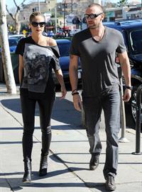 Heidi Klum Grocery shopping in Brentwood