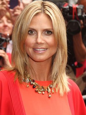 Heidi Klum - Interview for 'Good Morning America' Times Square New York on September 4, 2012