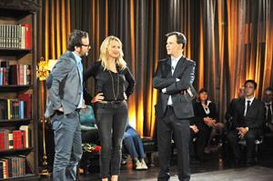 Virginie Efira On the Set of Possible Impossible TV Show on September 19, 2012 