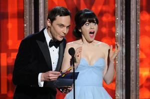 Zooey Deschanel - 64th Primetime Emmys Nokia Theatre LA & After Party Sept 23, 2012