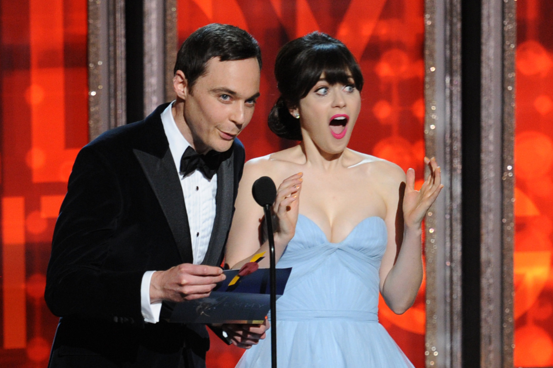 Zooey Deschanel - 64th Primetime Emmys Nokia Theatre LA & After Party Sept 23, 2012