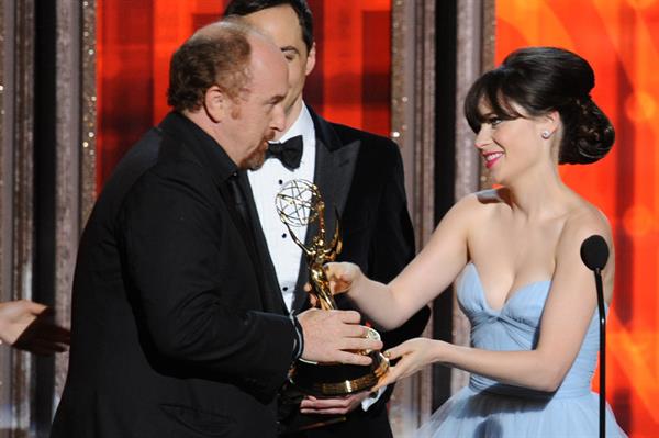 Zooey Deschanel - 64th Primetime Emmys Nokia Theatre LA & After Party Sept 23, 2012