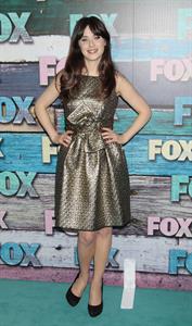 Zooey Deschanel - Arrives the FOX All-Star Party Soho House in West Hollywood 23.07.12