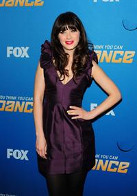 Zooey Deschanel - So You Think You Can Dance 200th Episode Celebration in Los Angeles on June 25, 2012