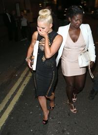 Helen Flanagan FHM Sept issue launch at Whisky Mist nightclub in London 7/30/13 